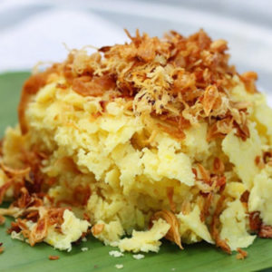 Sticky Rice with Corn and Mung Beans