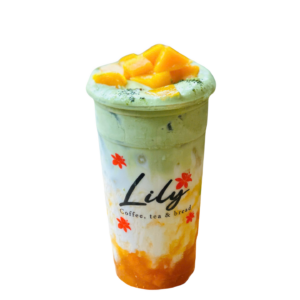 Mango Matcha Latte