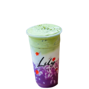 Taro Matcha Latte